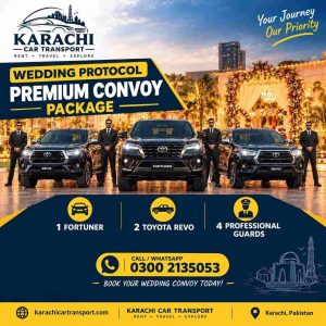 Wedding Protocol in Karachi: Affordable Baraat Car Rental Packages with Security Guards