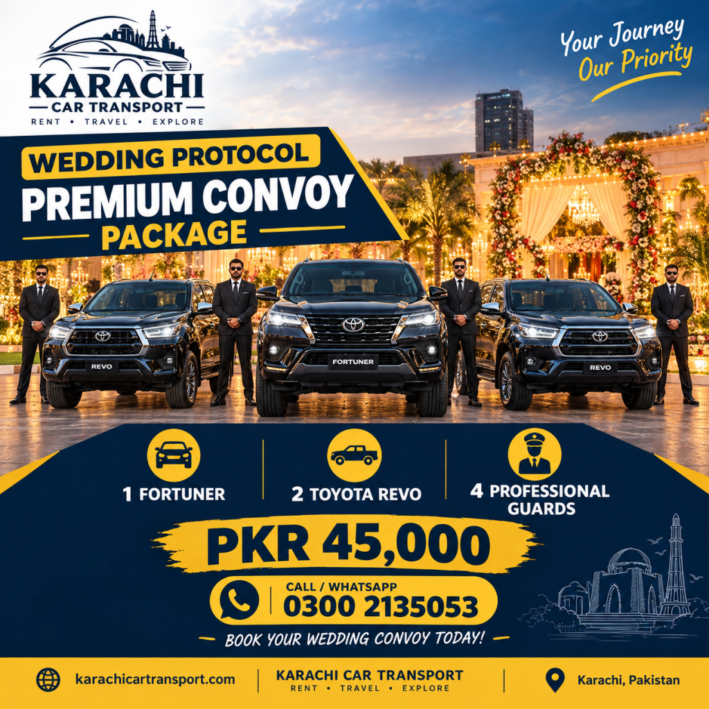 Wedding Car Rental in Karachi