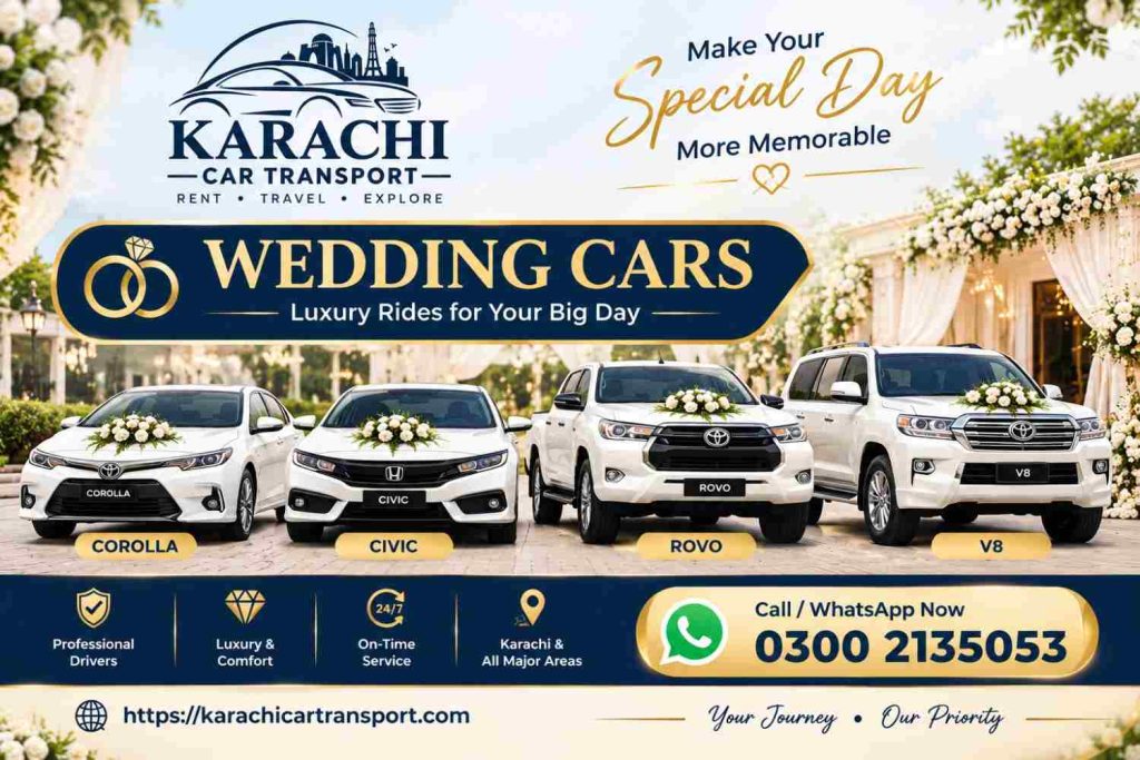 Wedding Car Rental in Karachi